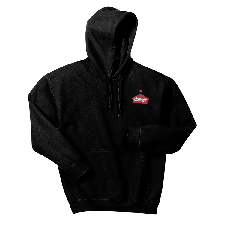 CGR 18500 U Blk Hooded Swtshrt-Embr